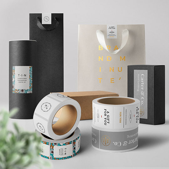 etichette per sigillo chiudi pacco