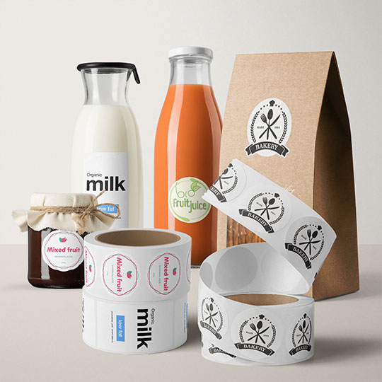 etichette personalizzate ecologiche per box d