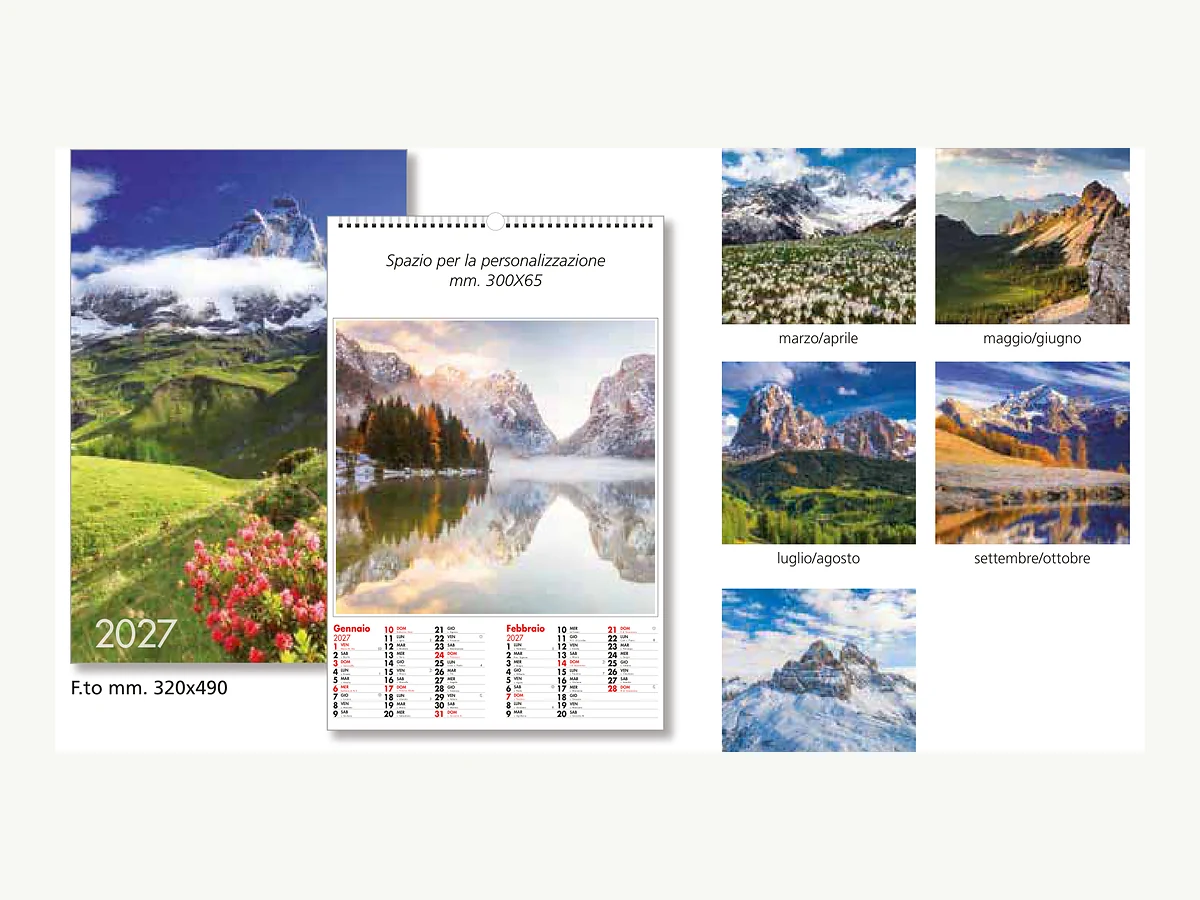 Calendari bimestrali illustrati con foto a Gavardo (Brescia)