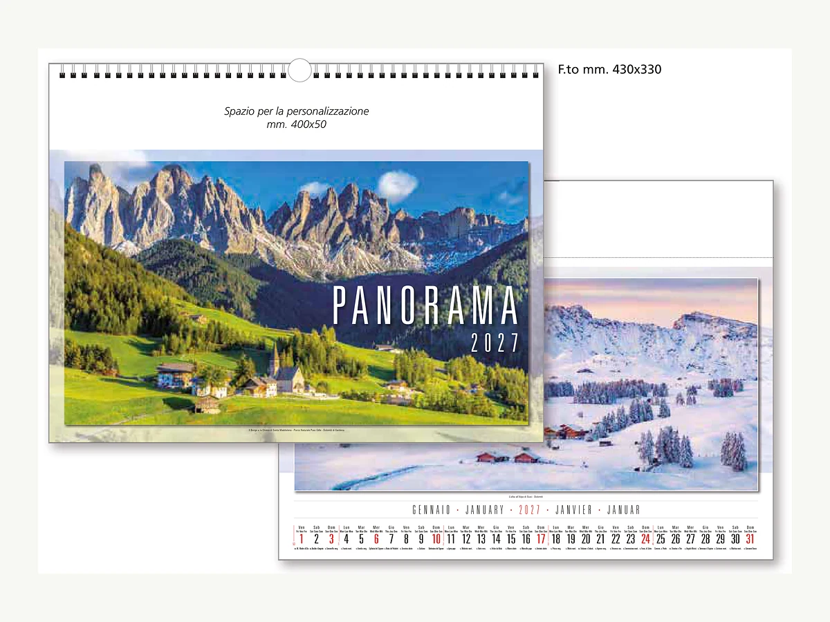 Calendari fotografici da parete con immagini grandi a Gavardo (Brescia)